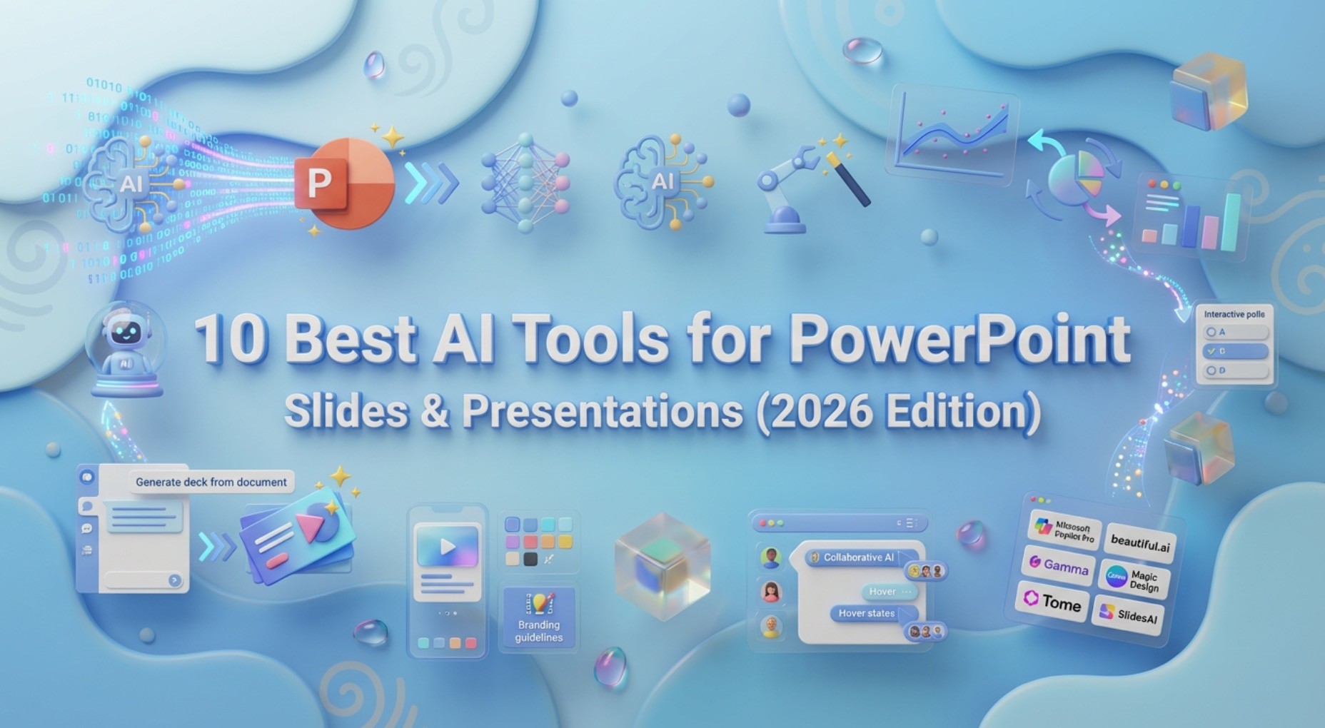 10 Best AI Tools for PowerPoint Slides & Presentations (2026 Edition)