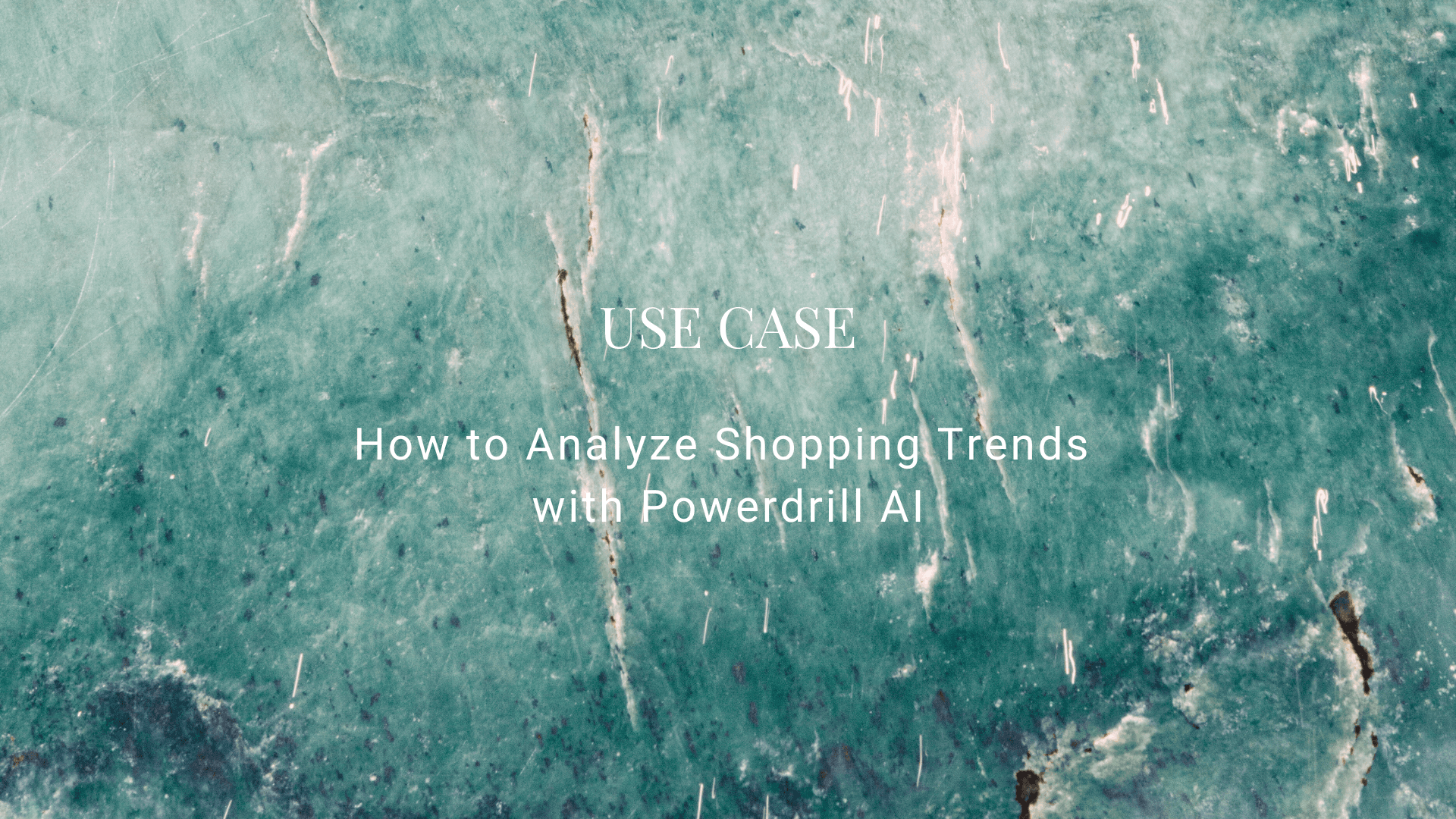 How to Analyze Shopping Trends with AI: Market Data Analysis