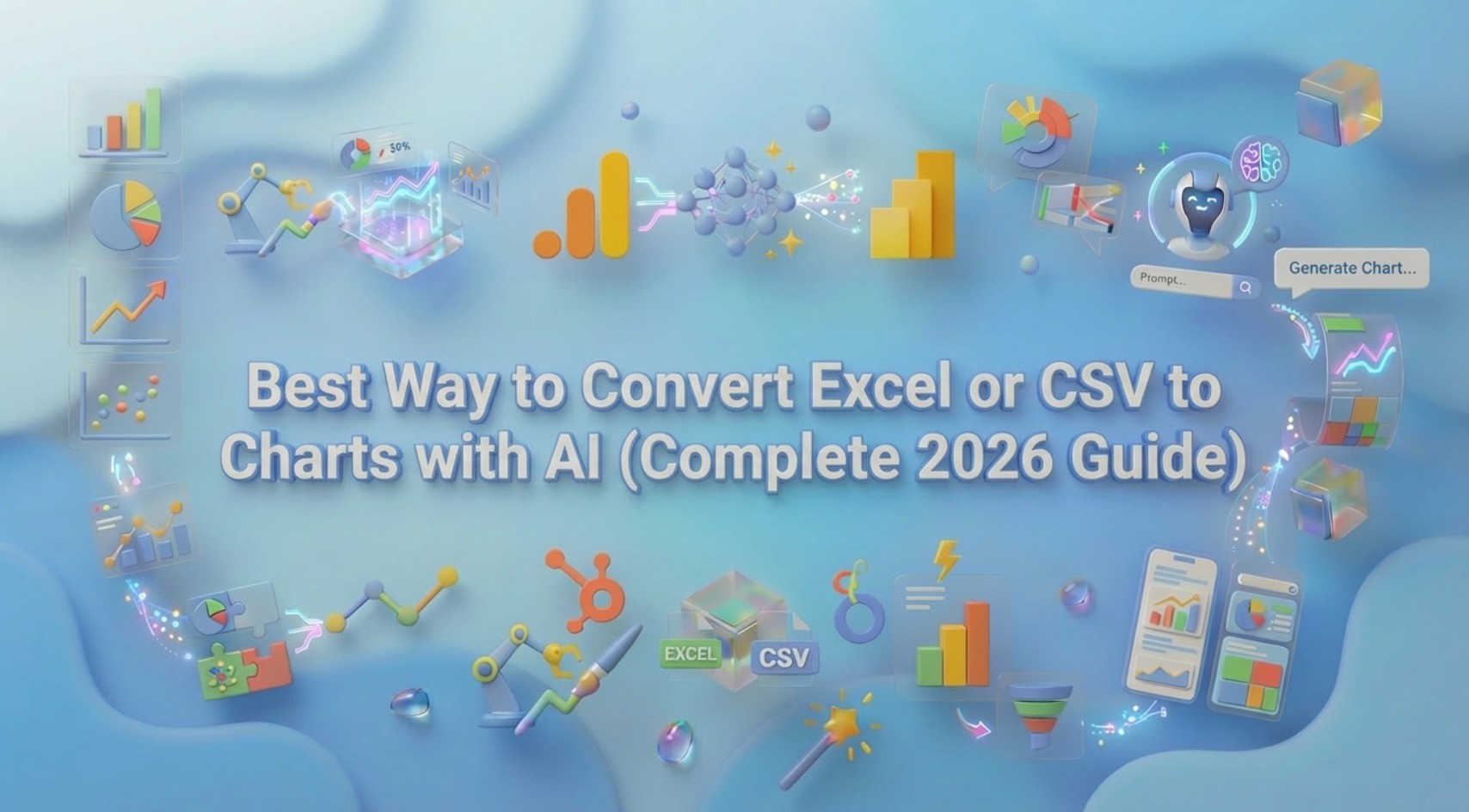 Best Way to Convert Excel or CSV to Charts with AI (Complete 2026 Guide)