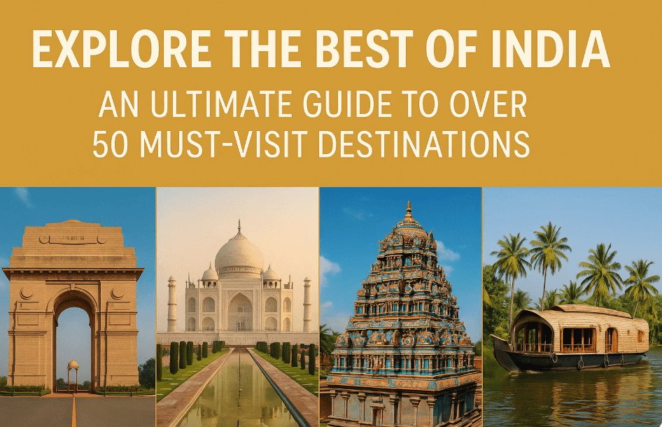 Best Places to Visit in India (2025) – Ultimate Travel Guide by Region & Interest