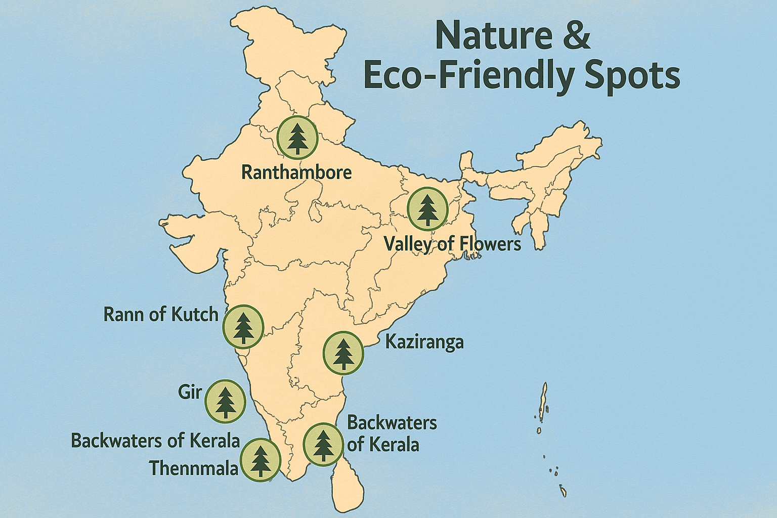India Travel -- Nature & Eco-Friendly Spots