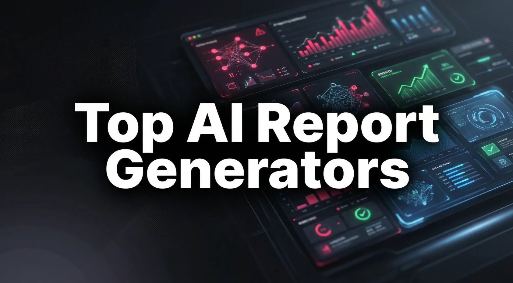 Top 5 AI Report Generators in December, 2025