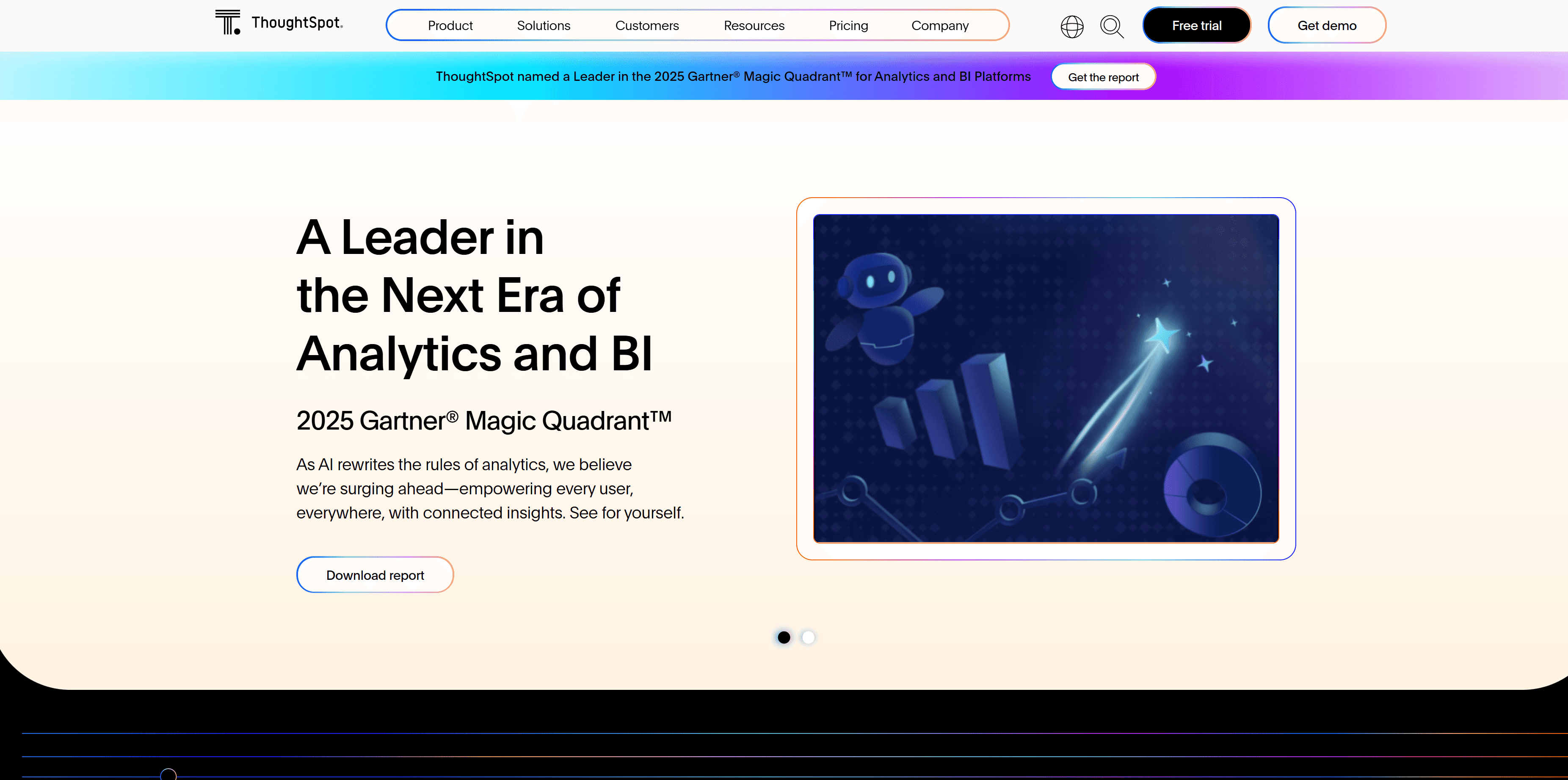 ThoughtSpot's interface