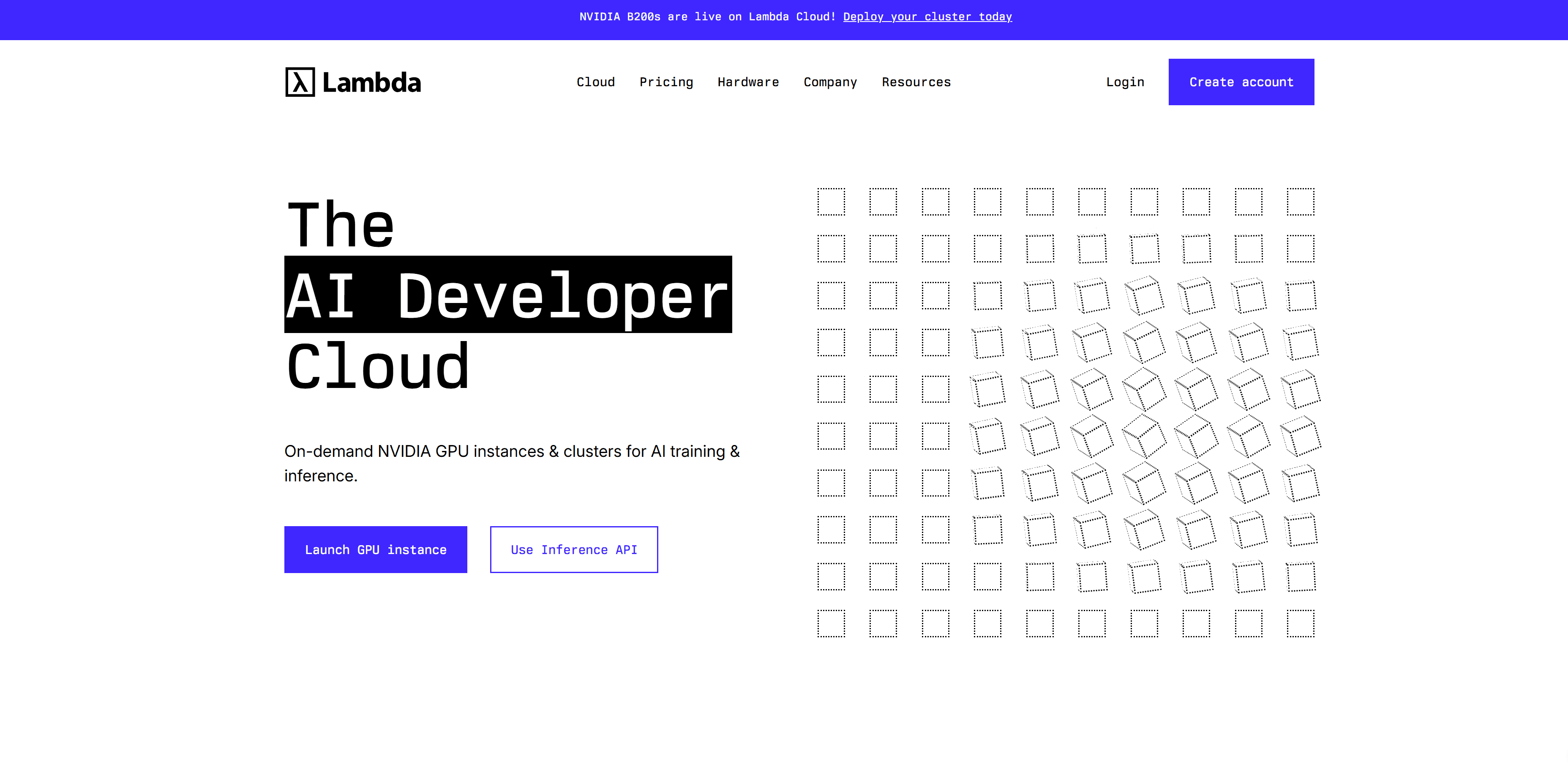 homepage of LAMBDA