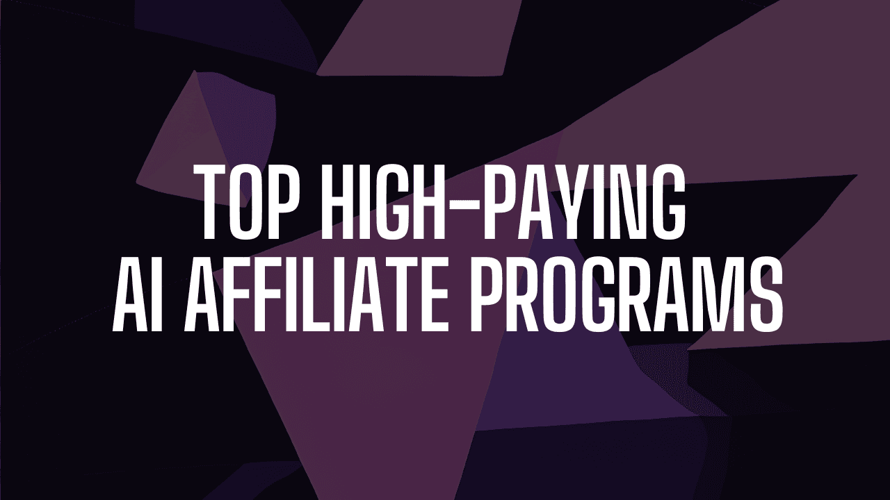 Top 10 High-Paying AI Affiliate Programs to Monetize the AI Boom in 2025