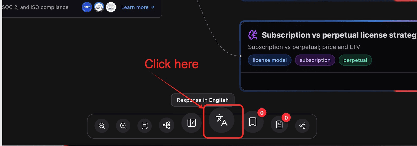 language switch