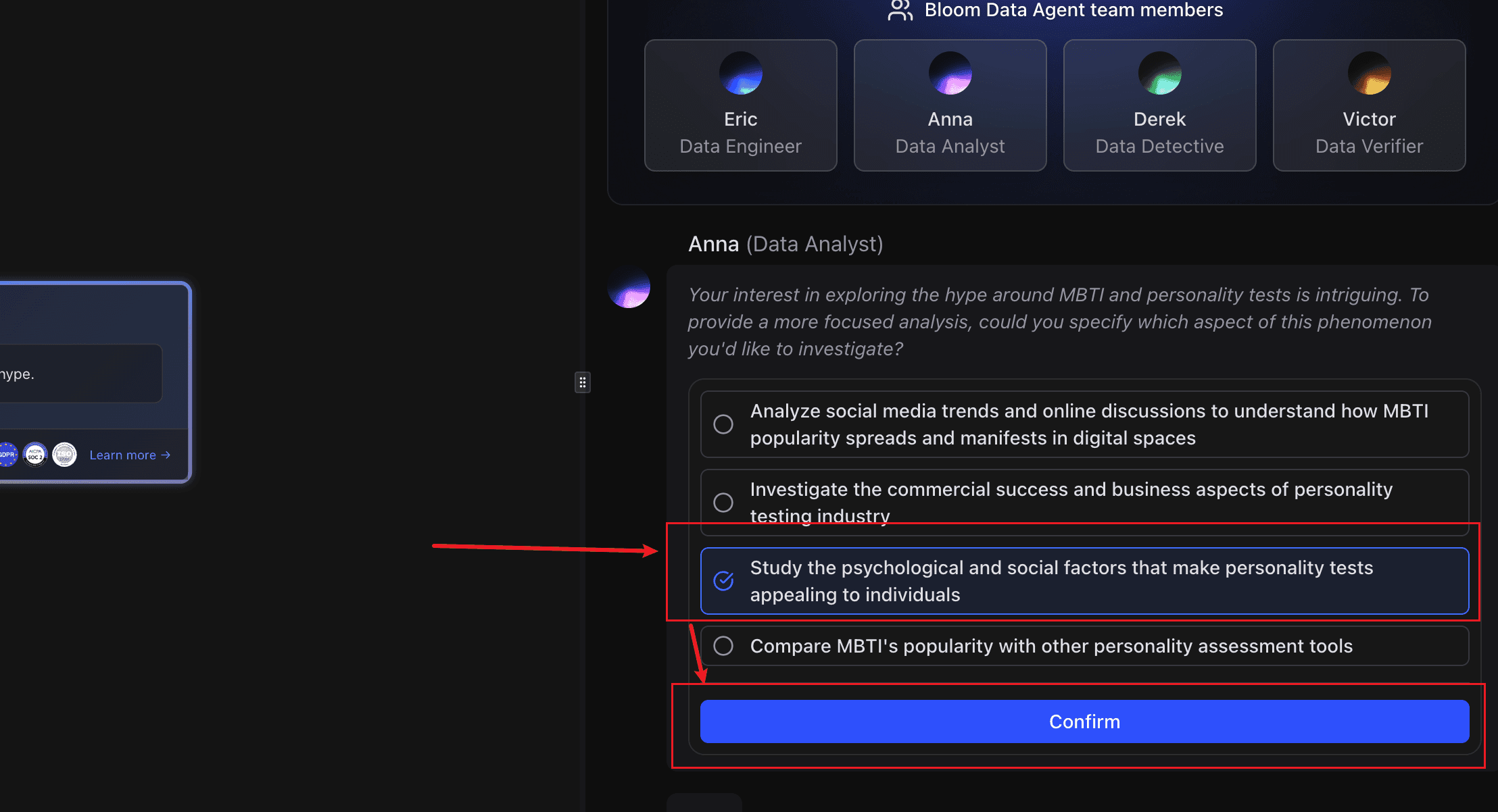 Interested Option