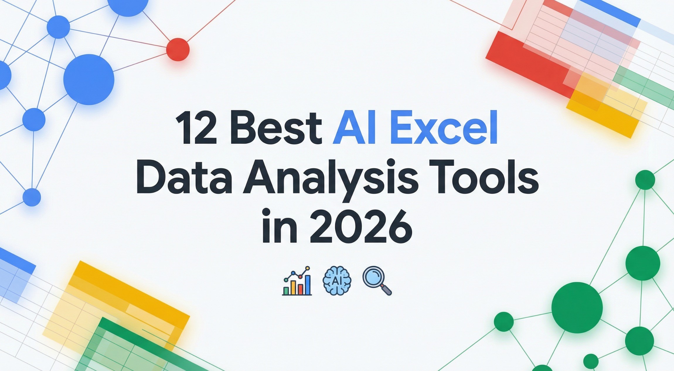 12 Best AI Excel Data Analysis Tools in 2026