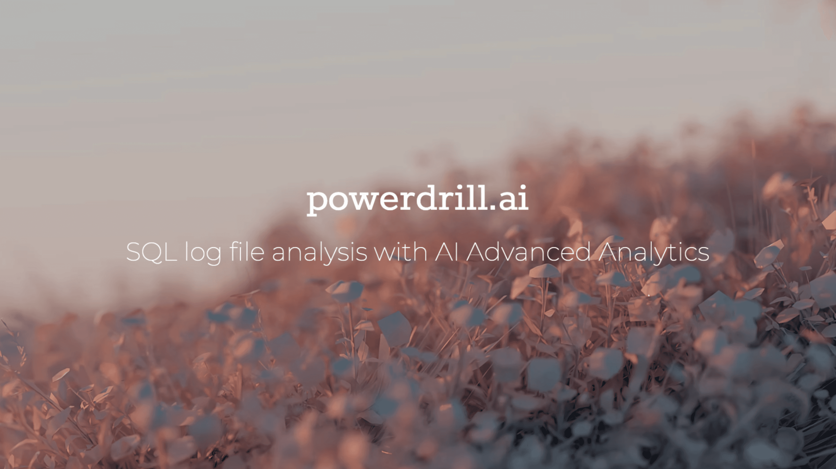 Quickly Get Data Insights from SQL Log Files with Powerdrill Advanced Analytics