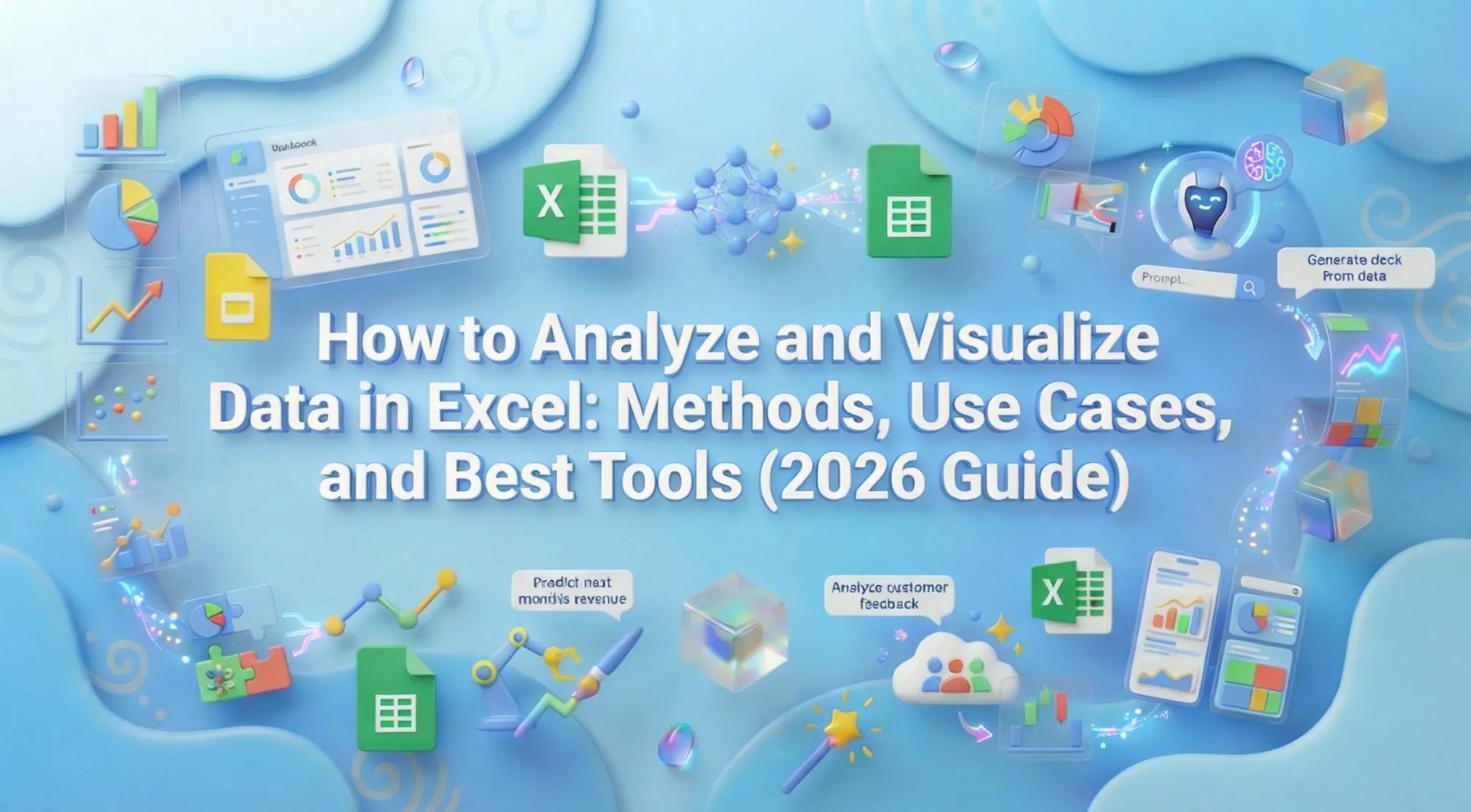 How to Analyze and Visualize Data in Excel: Methods, Use Cases, and Best Tools (2026 Guide)