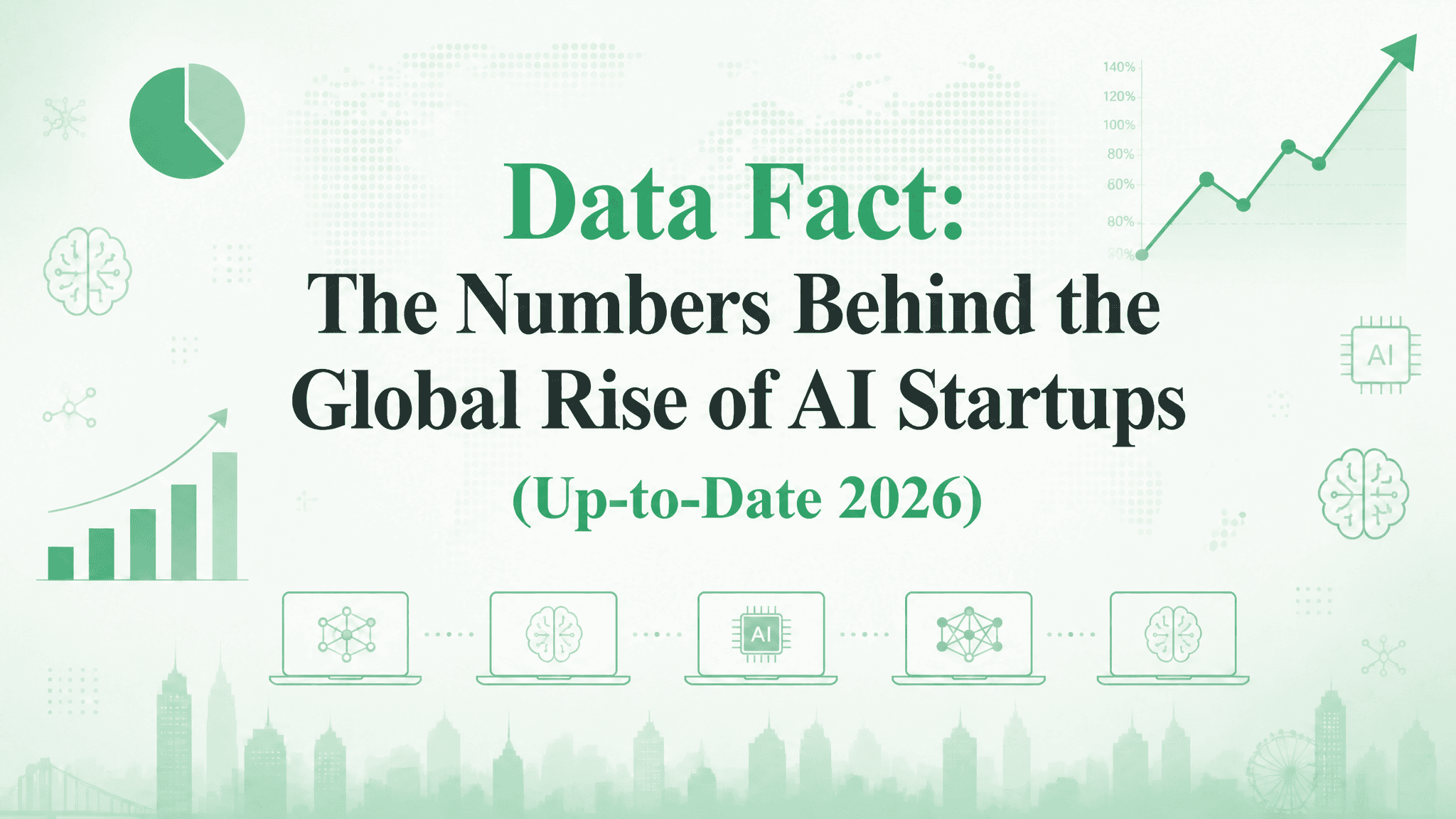 Data Fact: The Numbers Behind the Global Rise of AI Startups (Up-to-Date 2026)