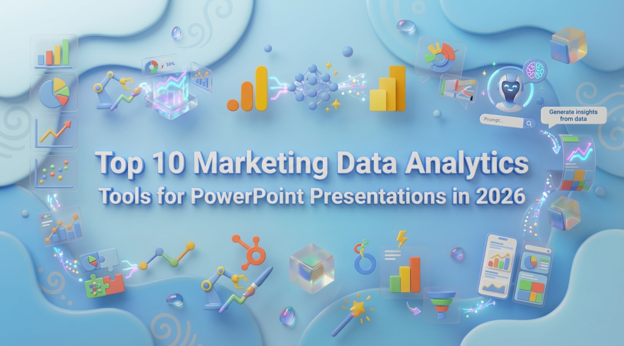 2026 年适用于 PowerPoint 演示文稿的十大营销数据分析工具