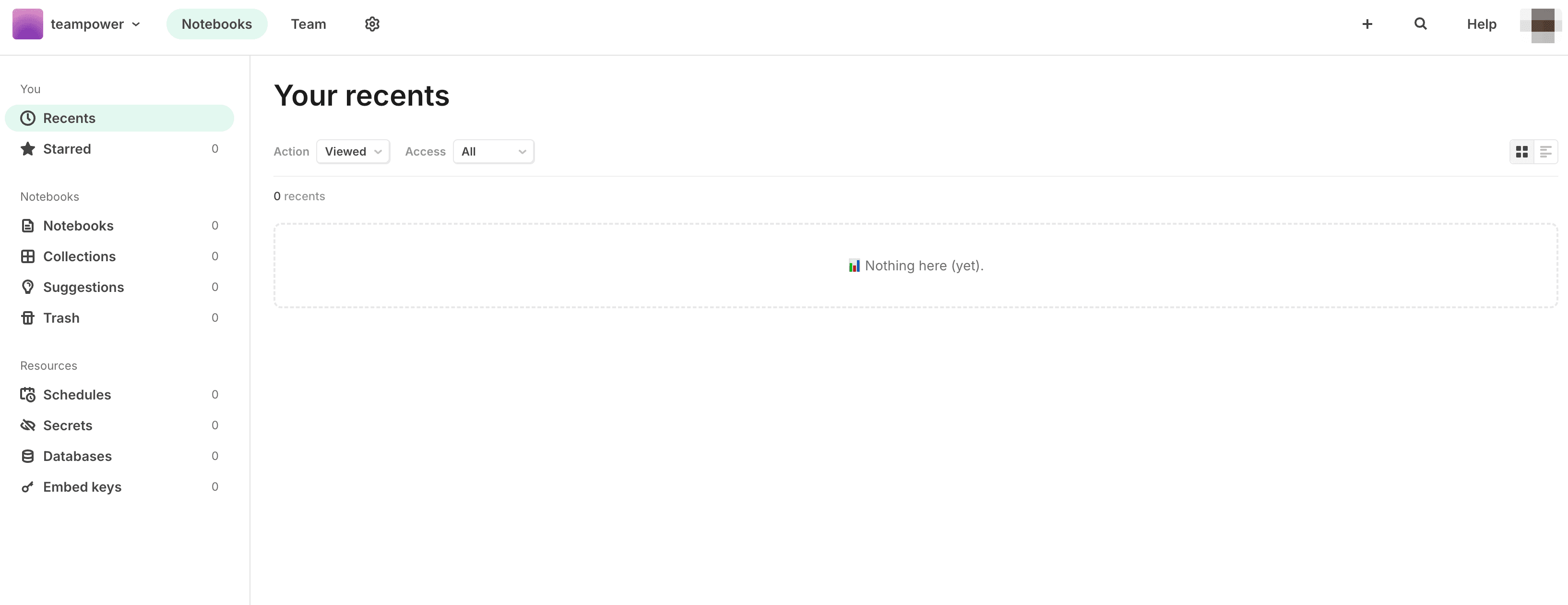 Observable's homepage
