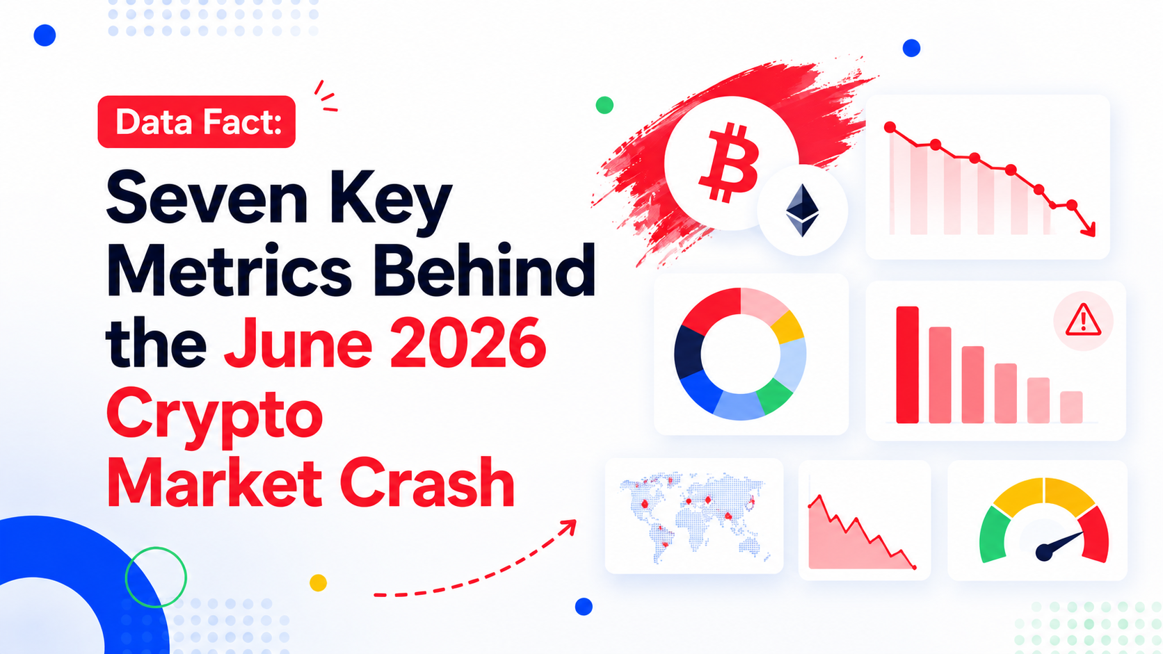 Fato de dados: sete métricas-chave por trás do crash do mercado cripto de junho de 2026