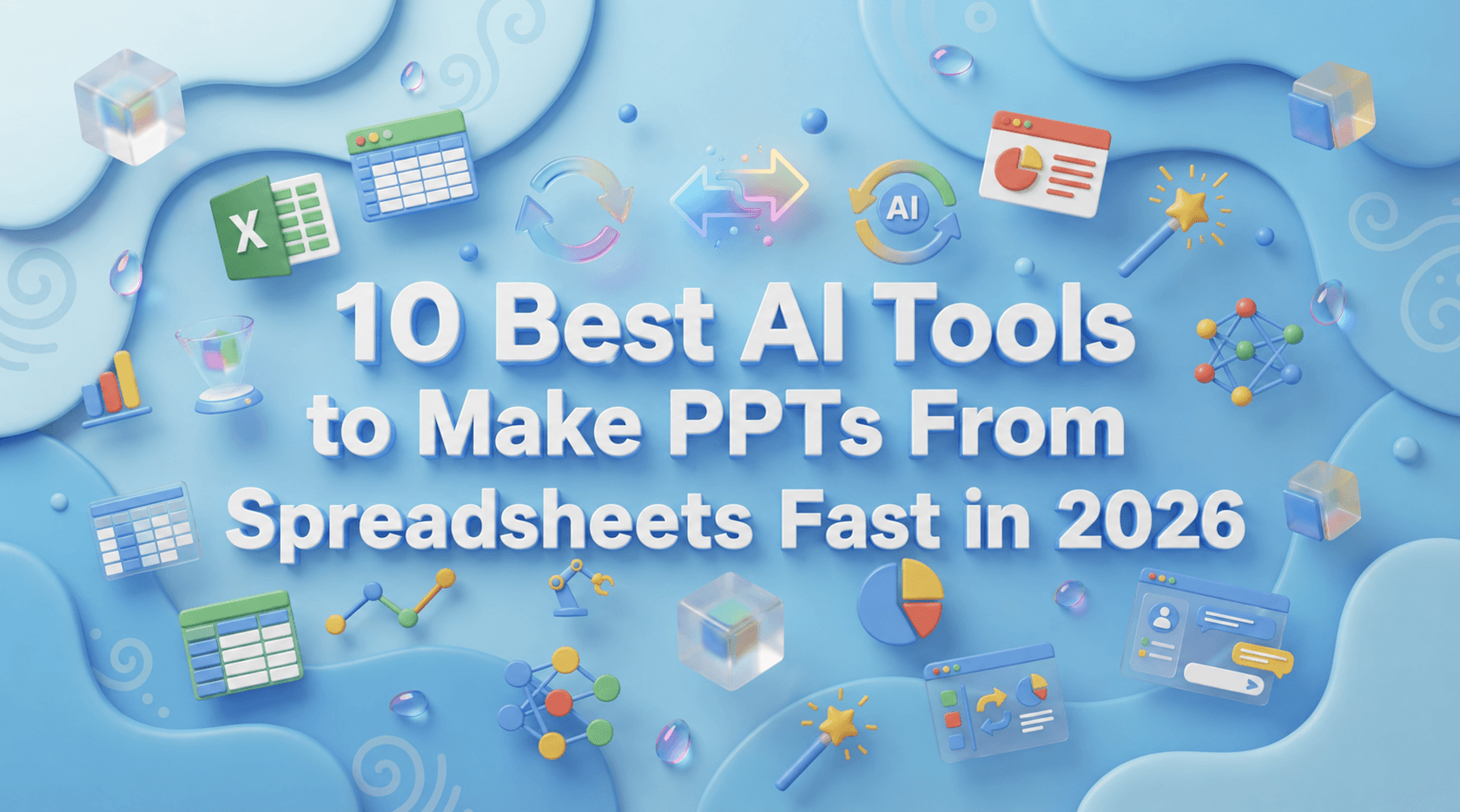 10 Best AI Tools to Make PPTs From Spreadsheets Fast in 2026