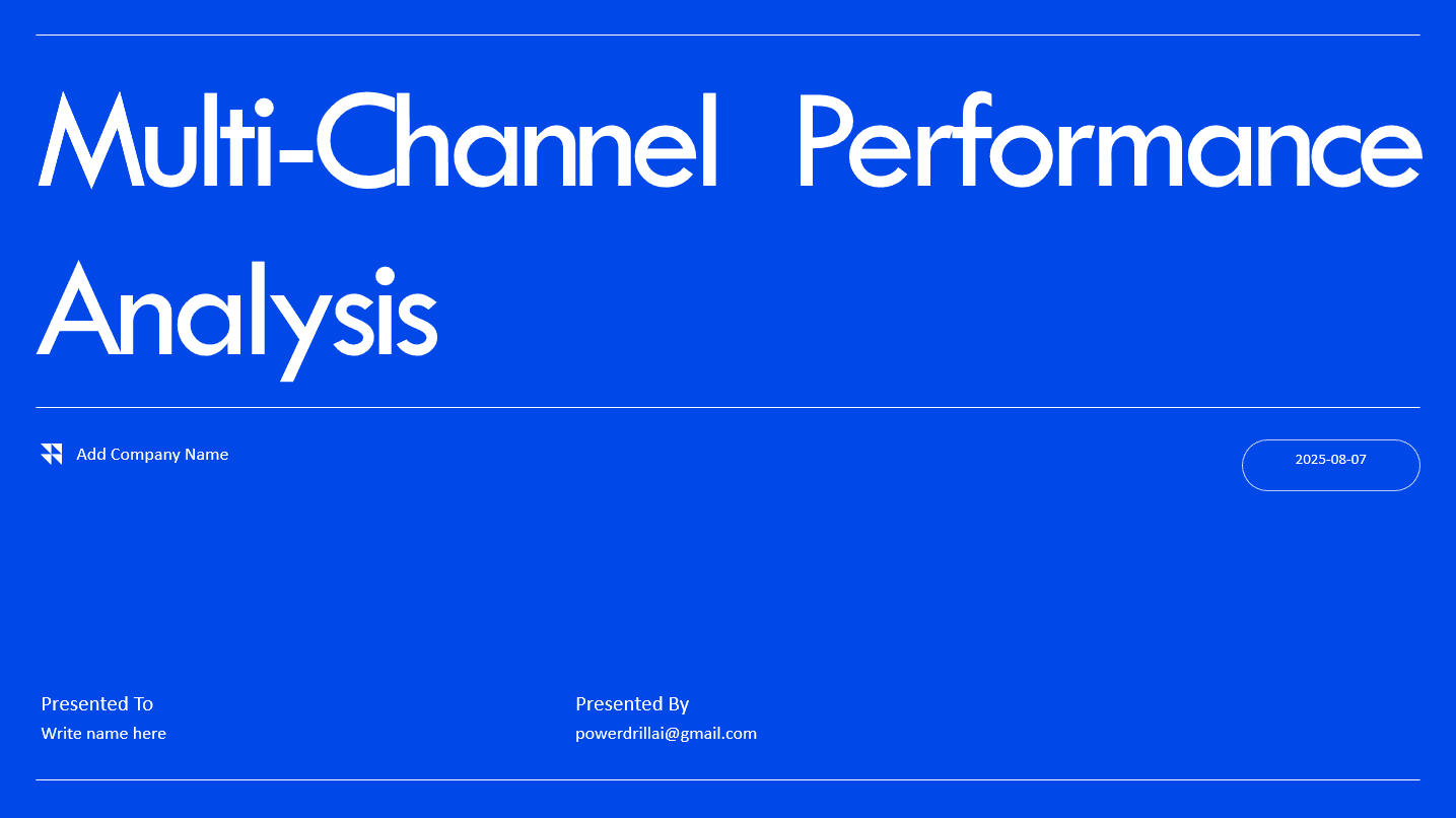 A example of slides