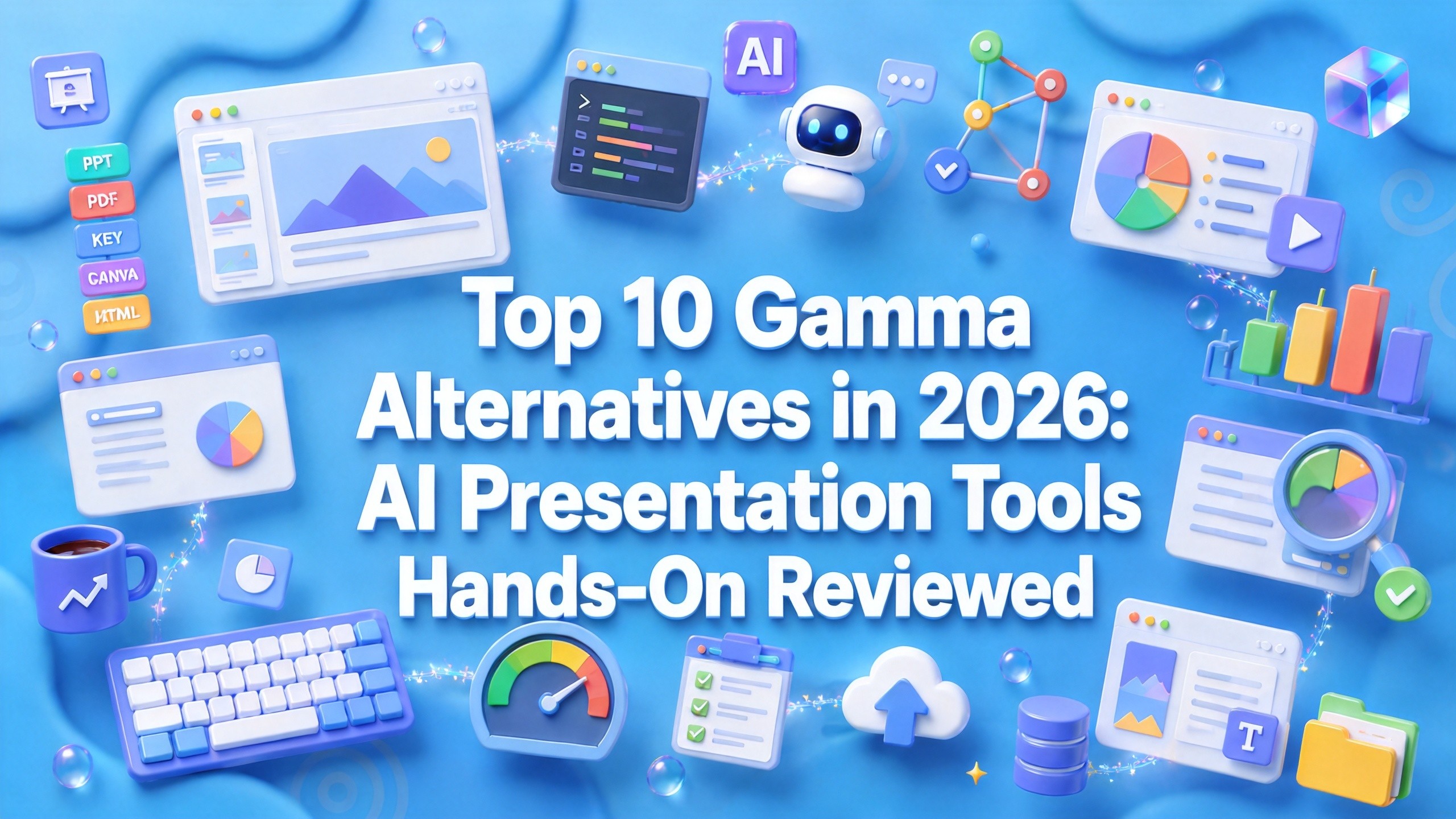Top 10 Gamma Alternatives in 2026: AI Presentation Tools Hands-On Reviewed