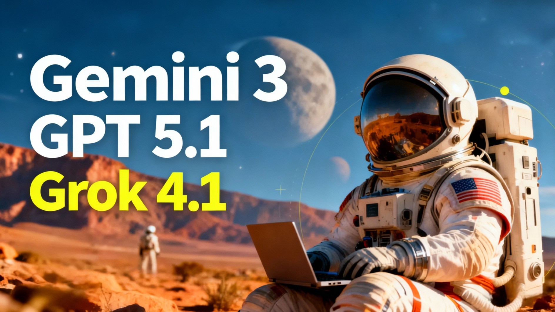 Gemini 3.0 vs Grok 4.1 vs GPT-5.1, Benchmark Results