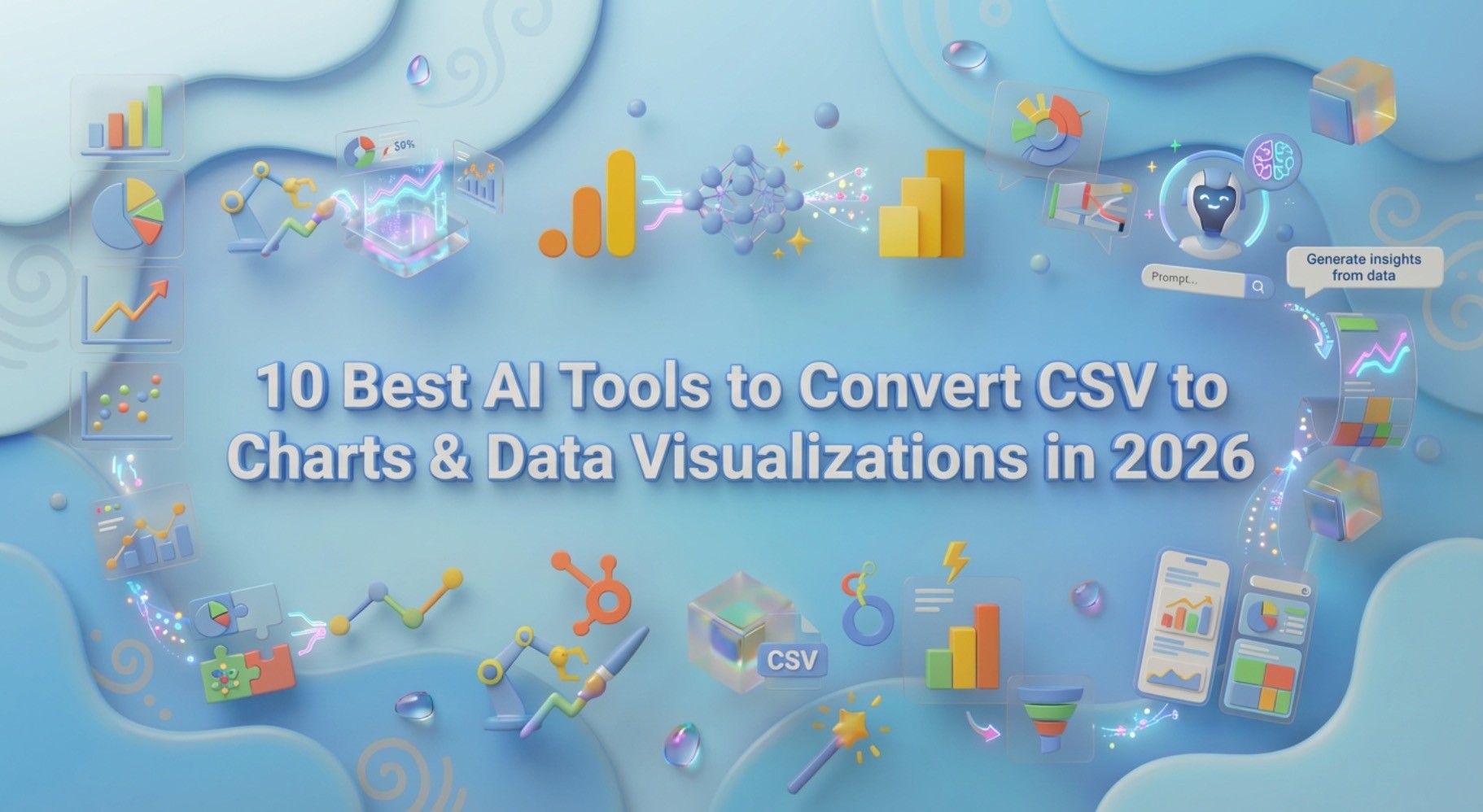 10 Best AI Tools to Convert CSV to Charts & Data Visualizations in 2026