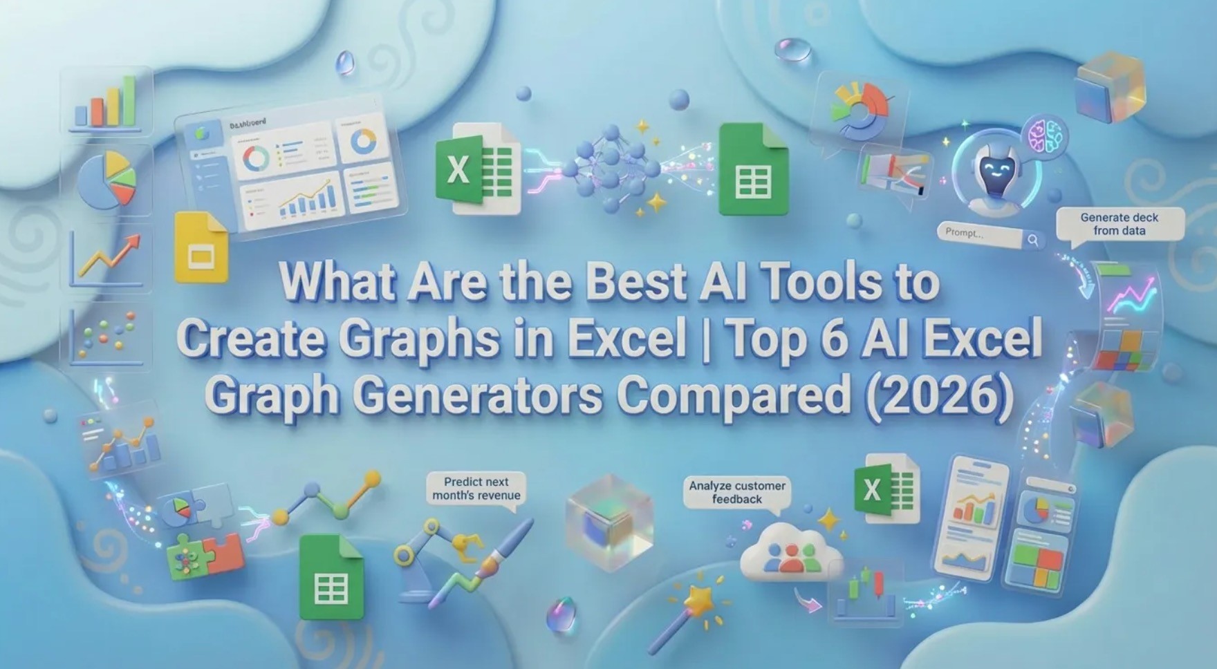 What Are the Best AI Tools to Create Graphs in Excel | Top 6 AI Excel Graph Generators Compared (2026)