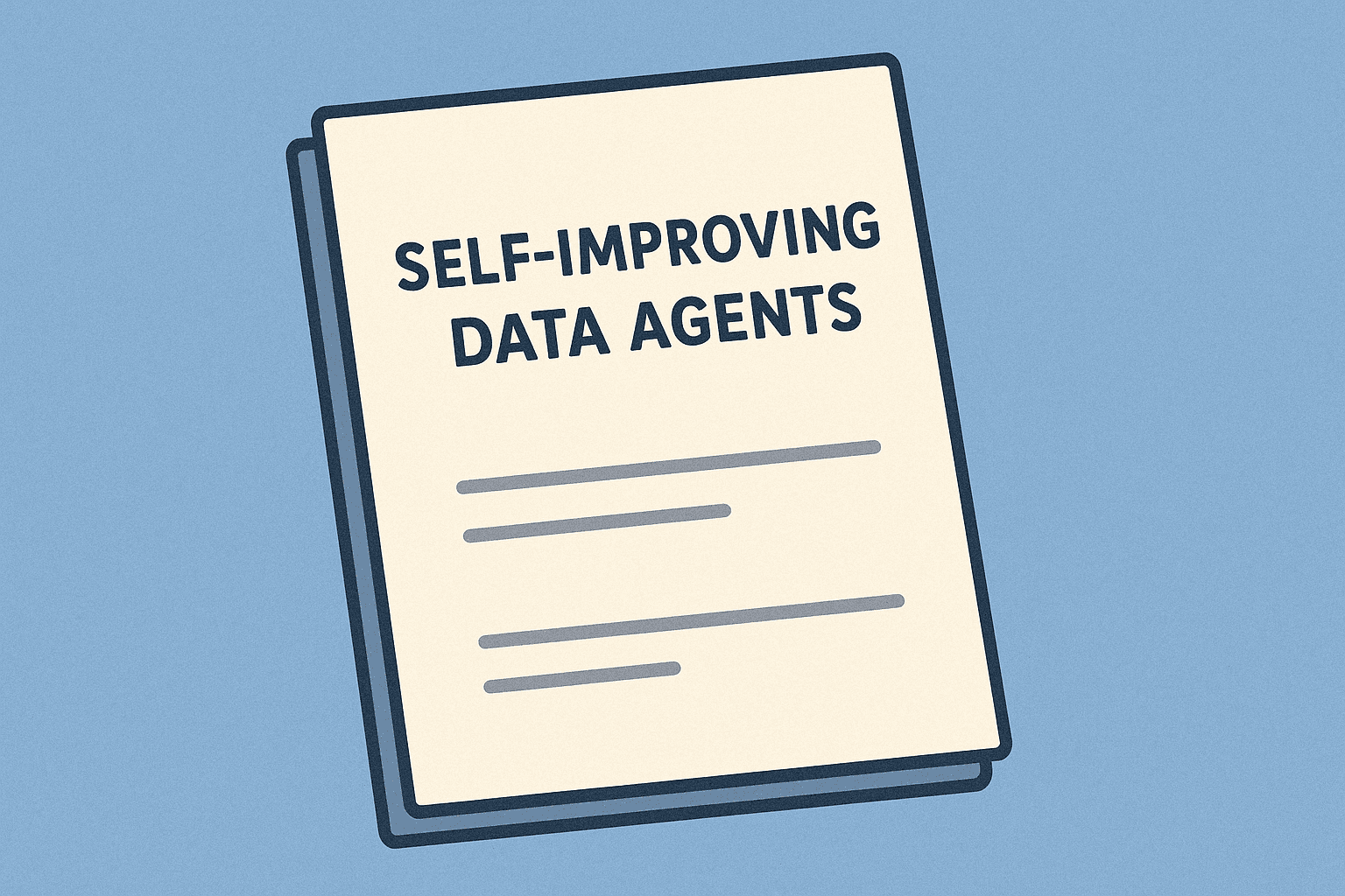 Self-Improving Data Agents: Unlocking Autonomous Learning and Adaptation