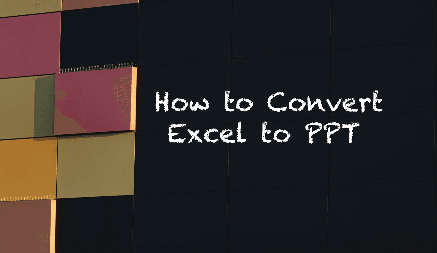 How to Convert Excel to PPT with AI | Powerdrill Bloom Use Case
