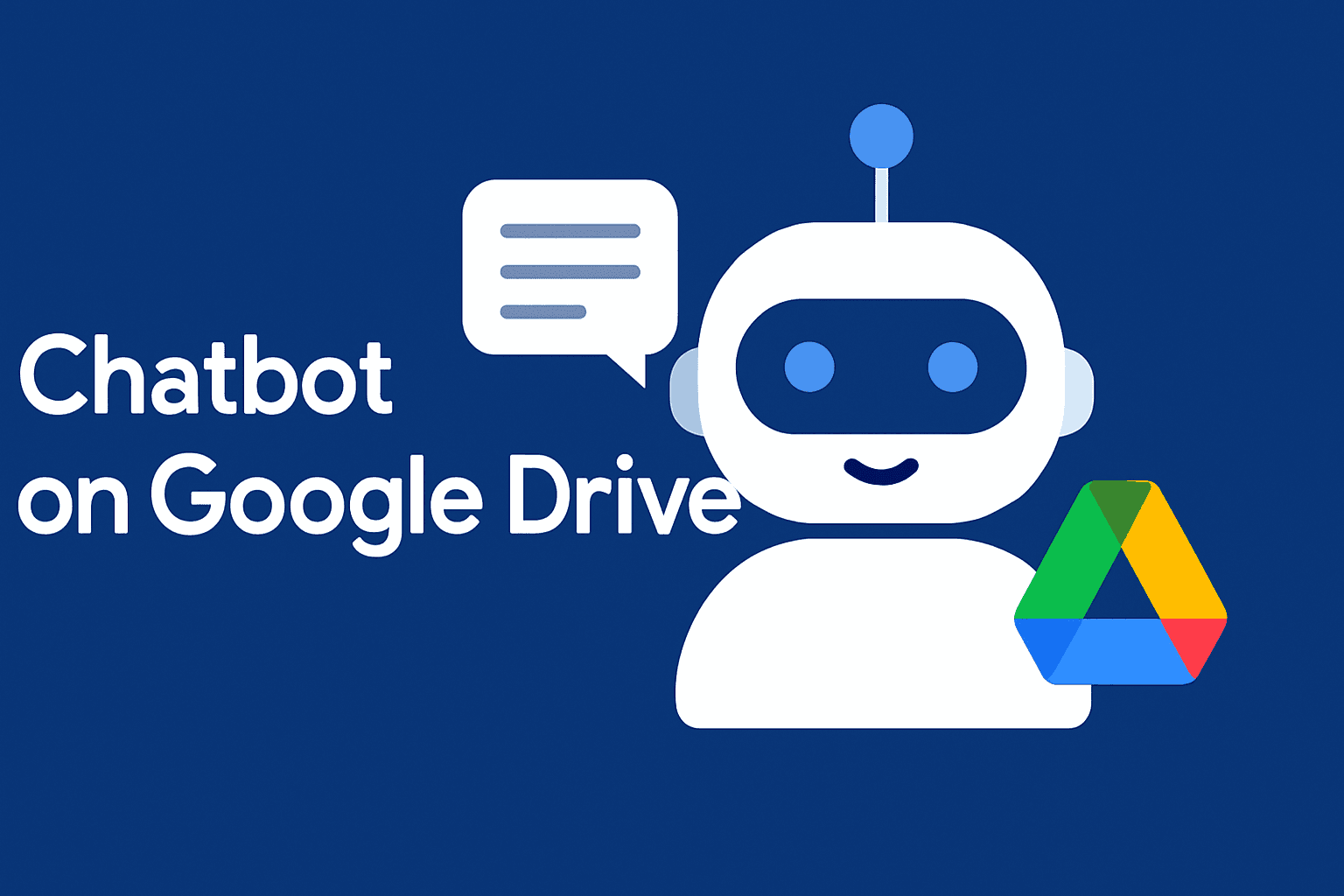 如何构建训练在您的Google Drive上的聊天机器人