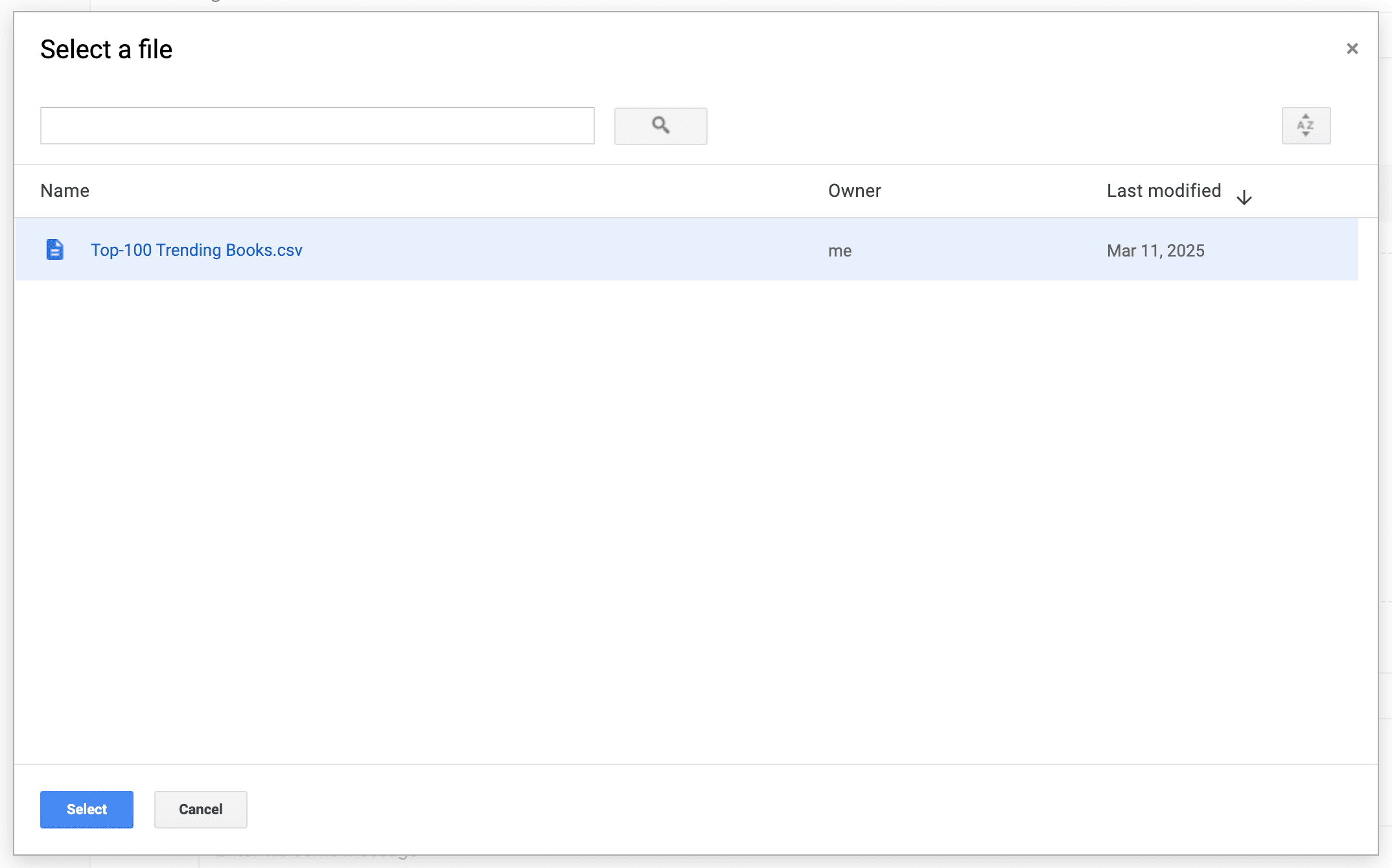 Connect to Google Drive