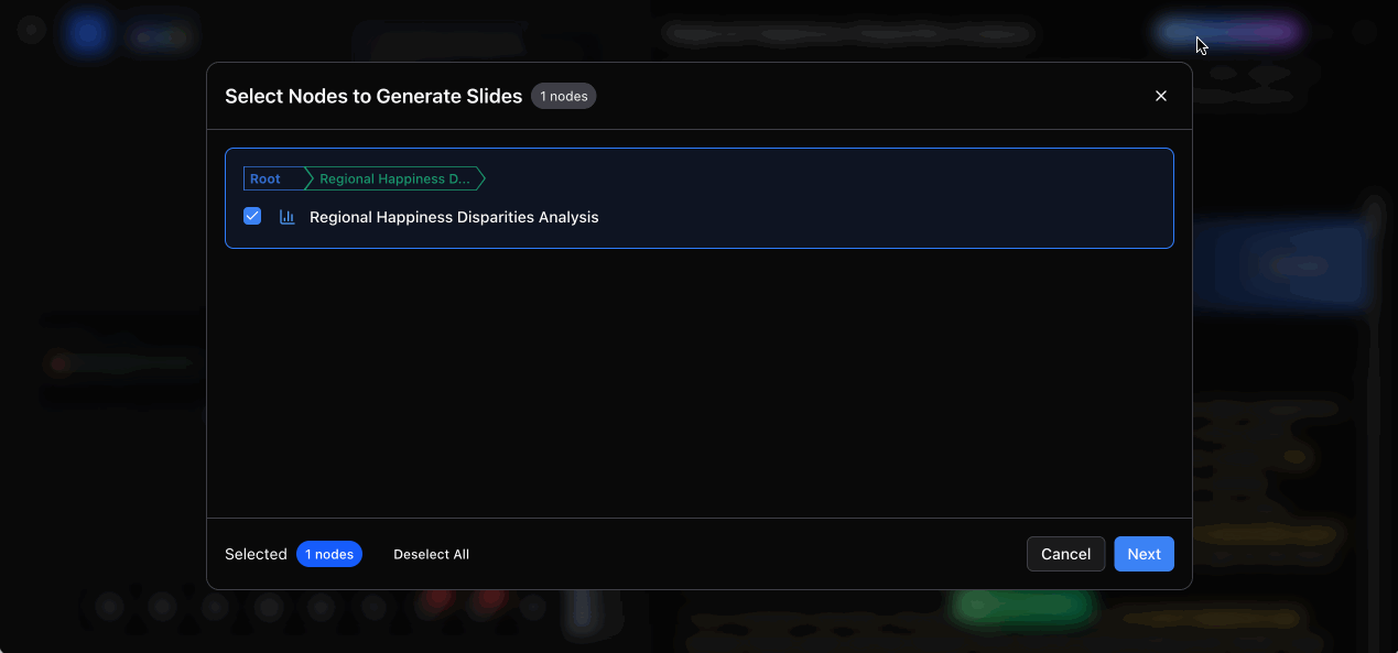 Step 3: Convert the Research Results into Slides