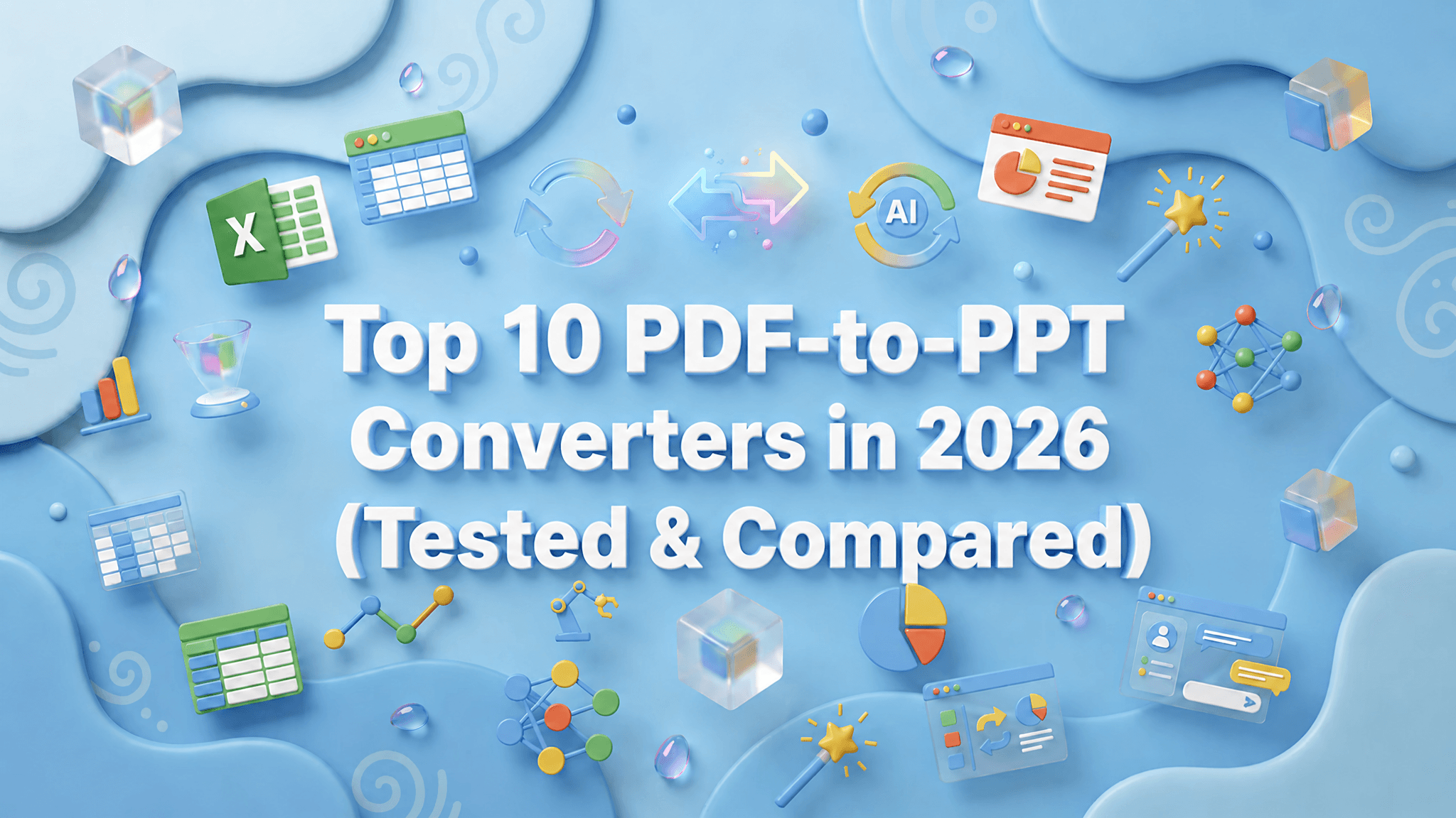 Top 10 PDF-to-PPT Converters in 2026 (Tested & Compared)