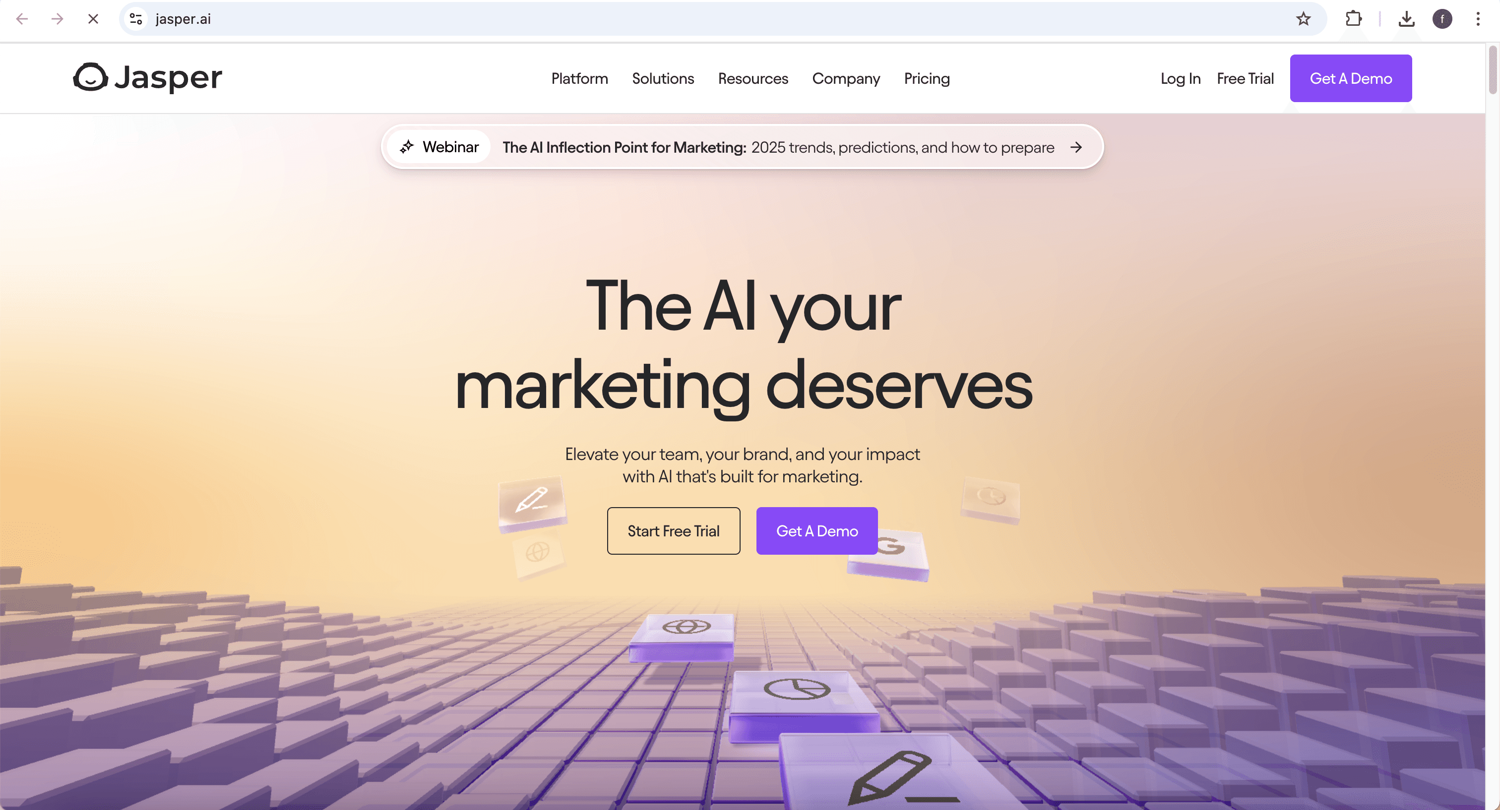 Jasper homepage