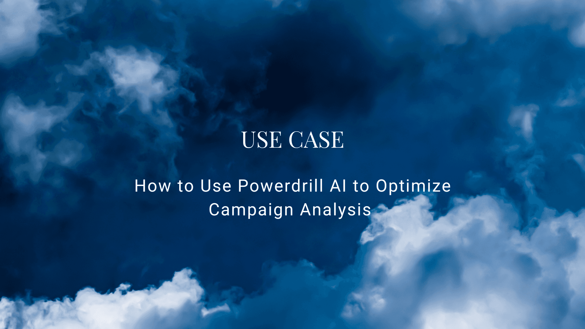 How to Optimize Campaign Analysis Using AI