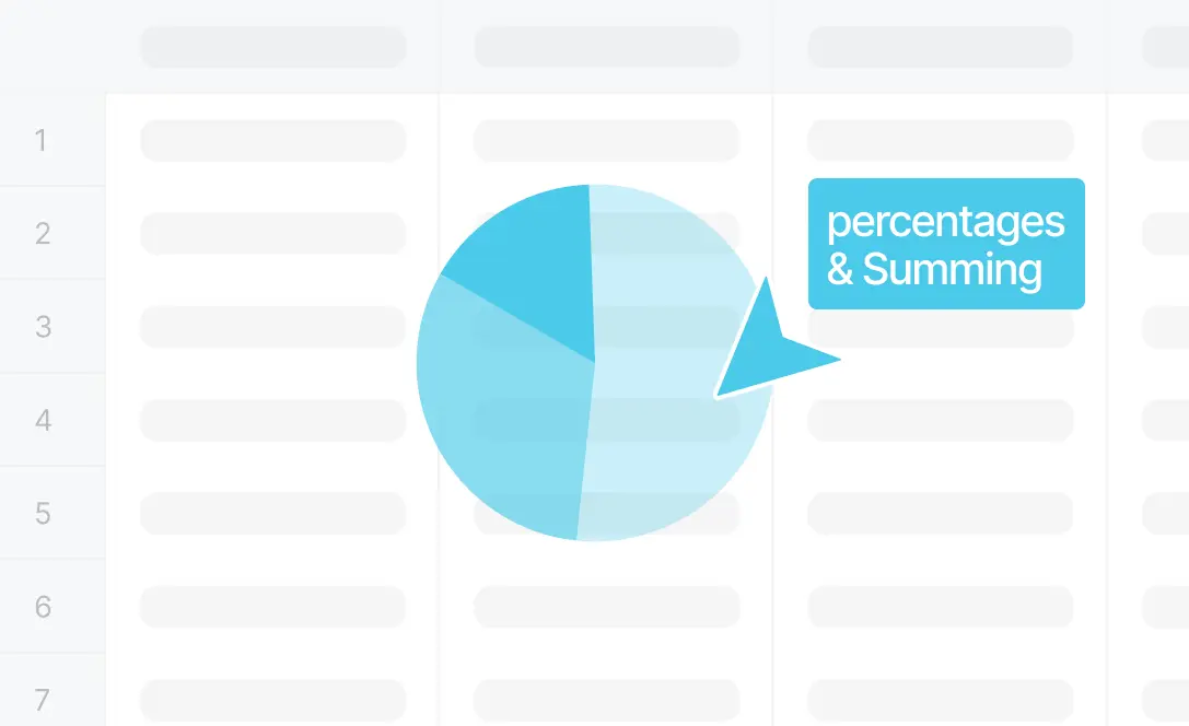 Excel Percentages & Summing