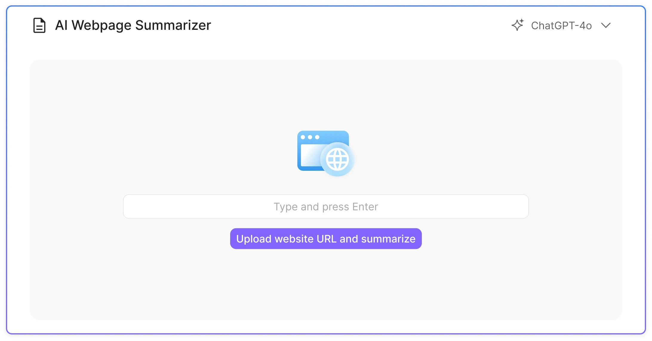 Summarize Webpages & URLs Instantly