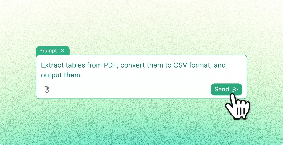 PDF to CSV Converter | Extract Tables from PDF in One Click
