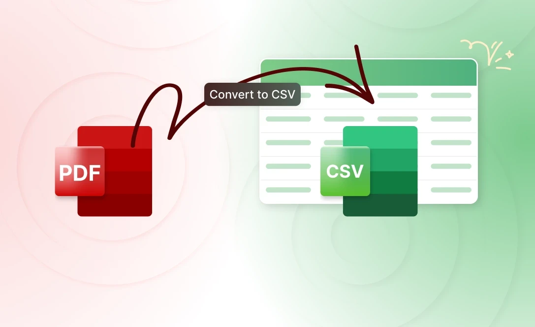 Convert PDF to CSV with a Single Prompt