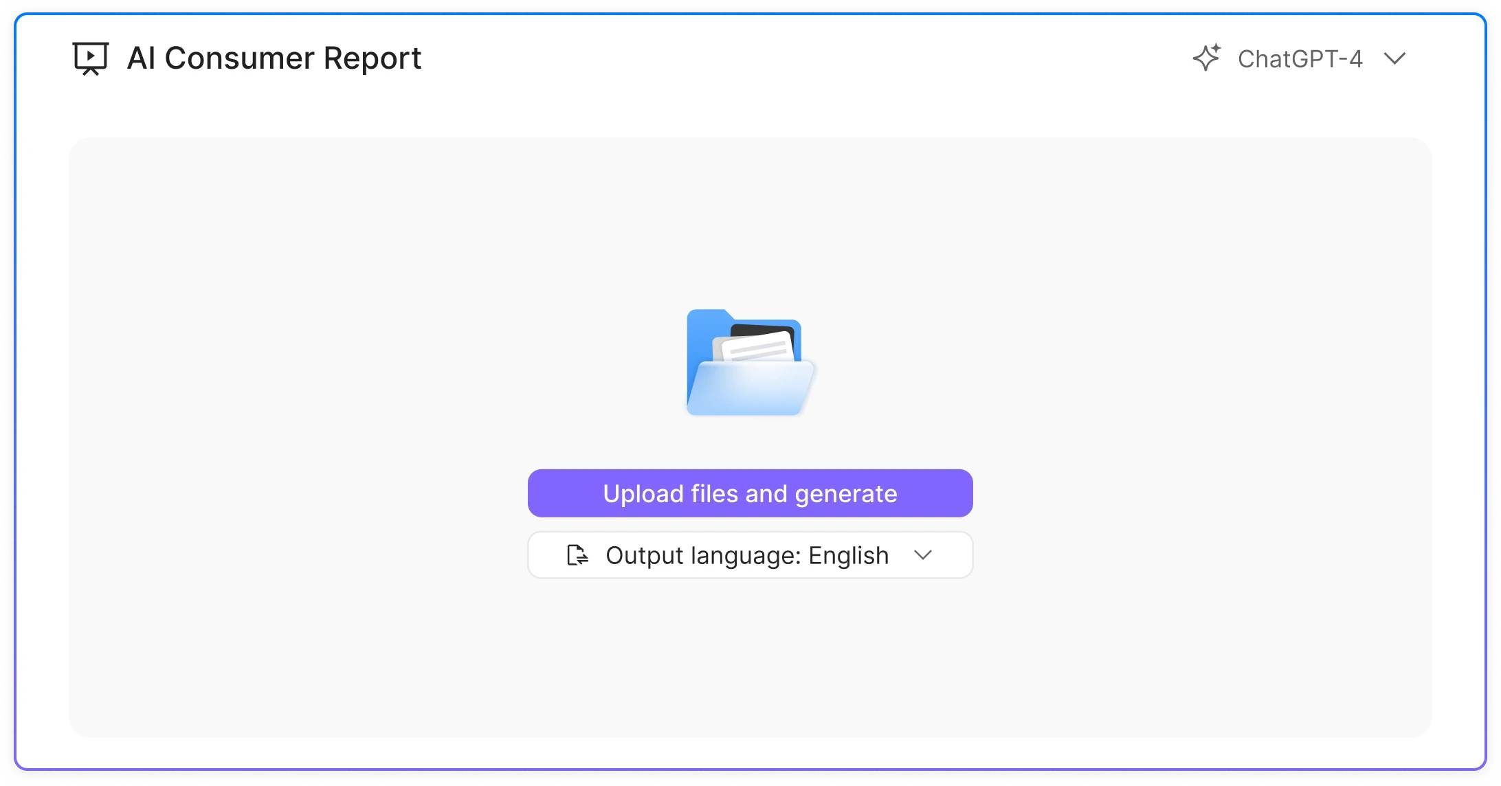 Create In-depth Consumer Reports with AI