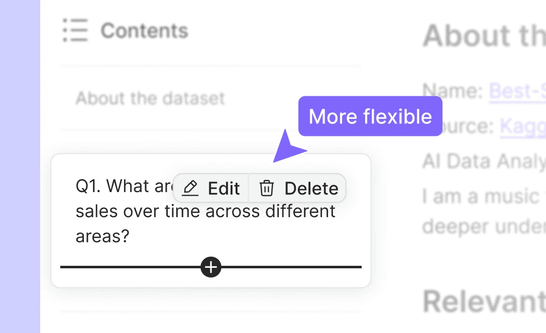 Customiable Content to Match Your Exact Needs