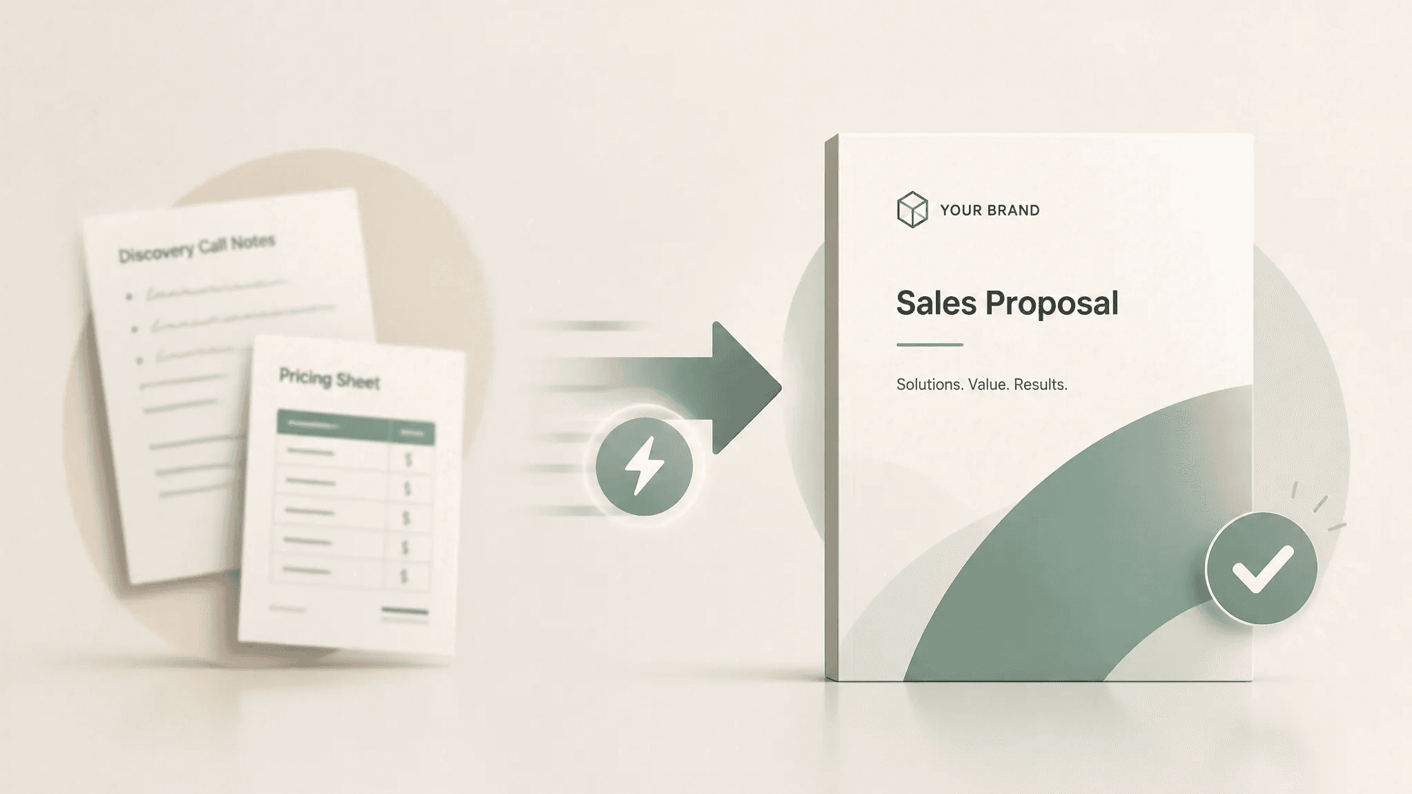 Sales proposal