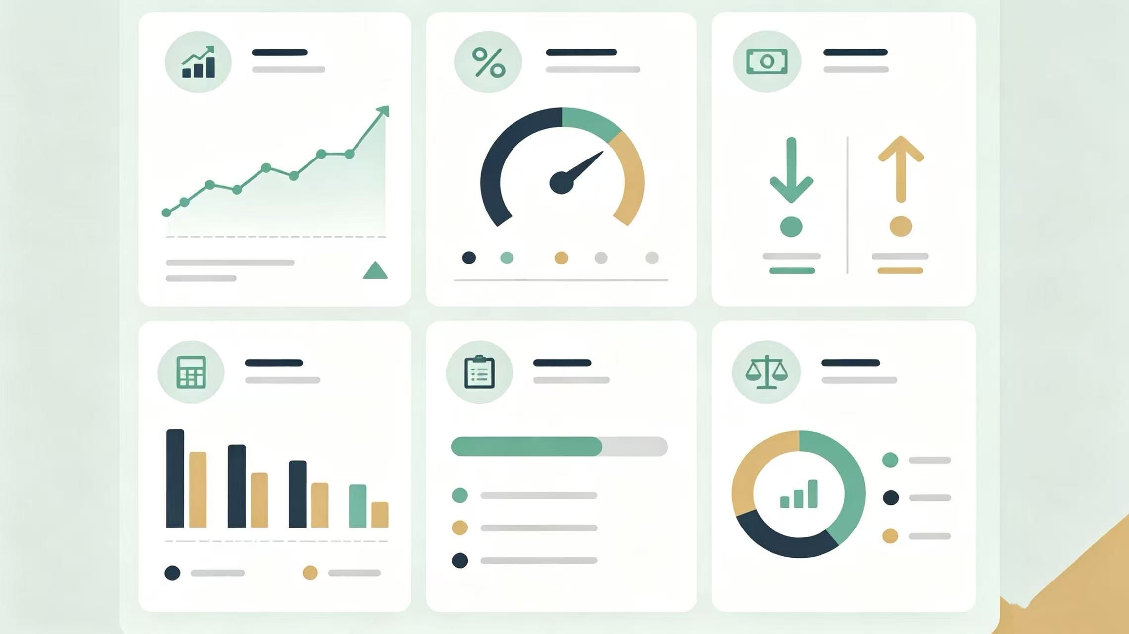 CFO scorecard dashboard