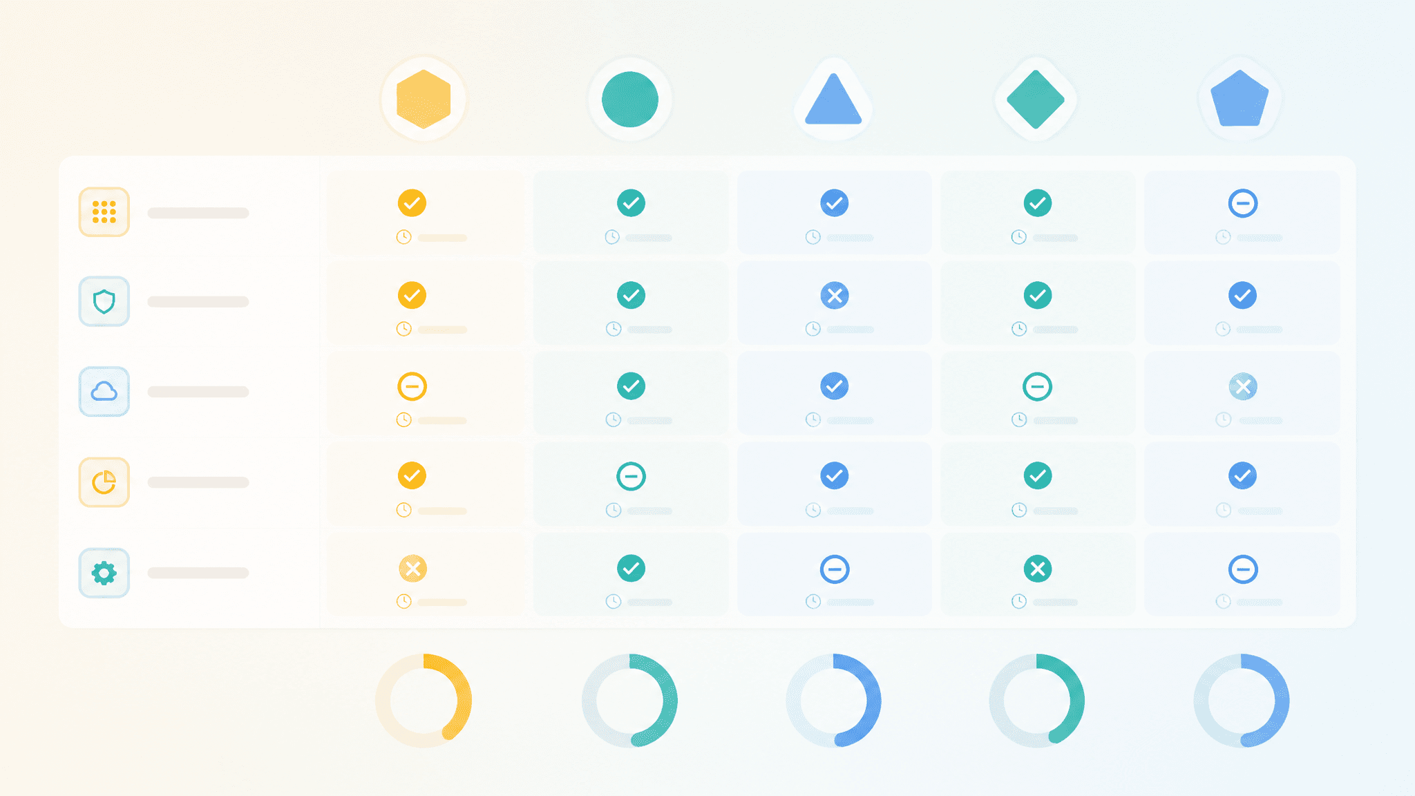 Feature comparison