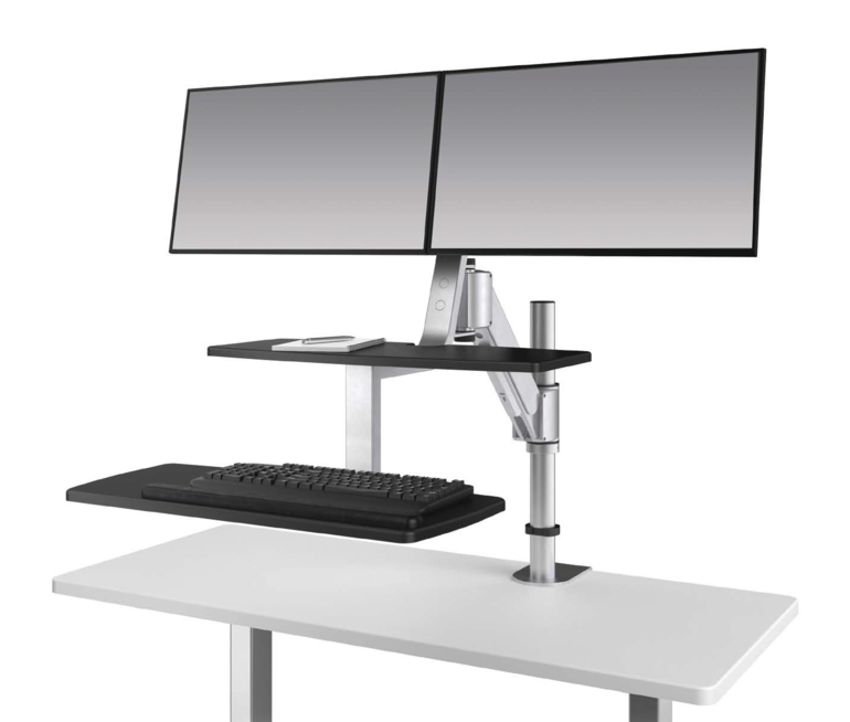 Climb2 Dual Monitor Sit-Stand Workstation
