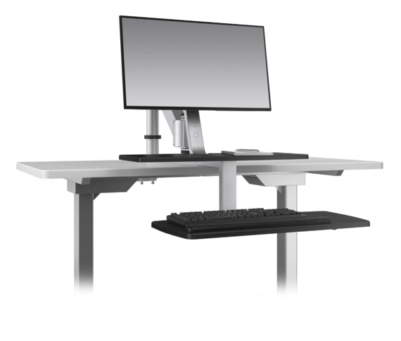Climb1 Single Monitor Sit-Stand Workstation
