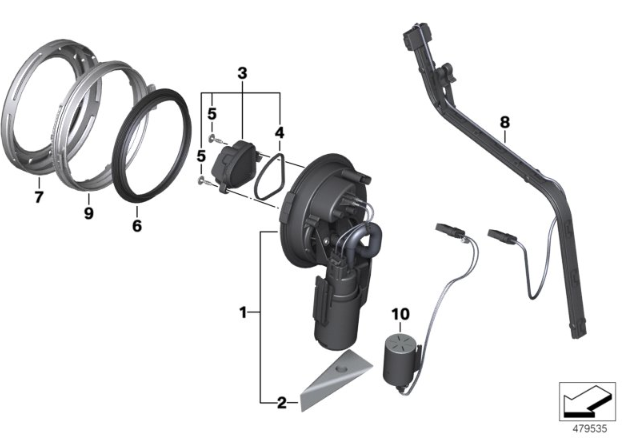 Replace fuel strip with warning switch on 2012 R1200R? - Camheads ...