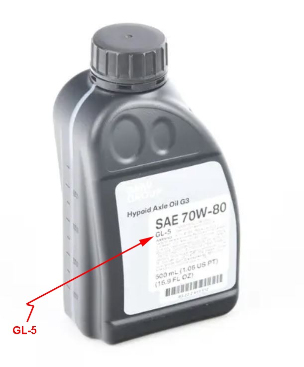 70W80 Hypoid Axle G3 Bike Related Things BMWSportTouring