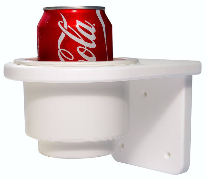 Teak Isle Single Starboard Drink Holder 1377052401