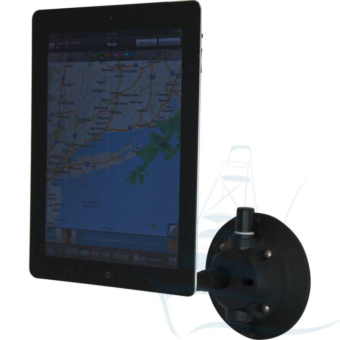iPad Holder | Tablet Holder | SeaSucker Naked Flex Mount Black