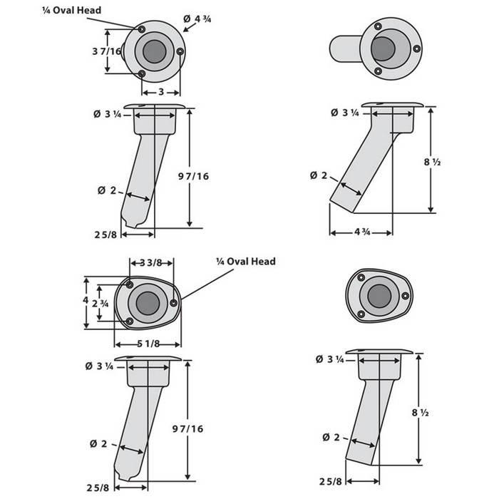 Rod & Cup Combo Fifteen Degree