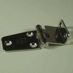 Stainless Steel Gem Hinge 3.125" x 1.50"
