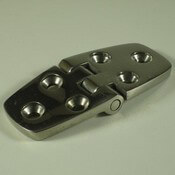 StainlessSteel  Gem Flush Mount Hinge 1.50" x 3.0625"